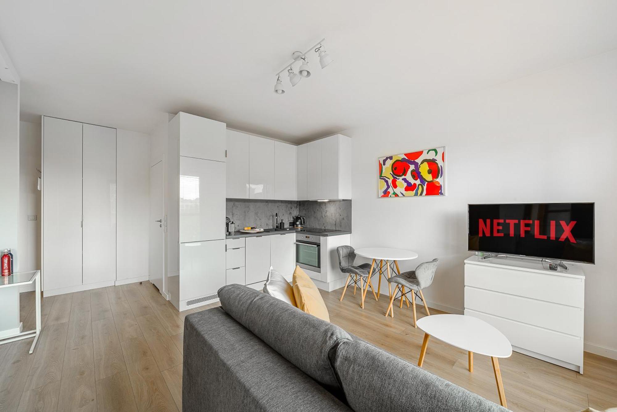 Cozy Family Apartments With Balcony Near Zlote Tarasy Warschau Exterior foto