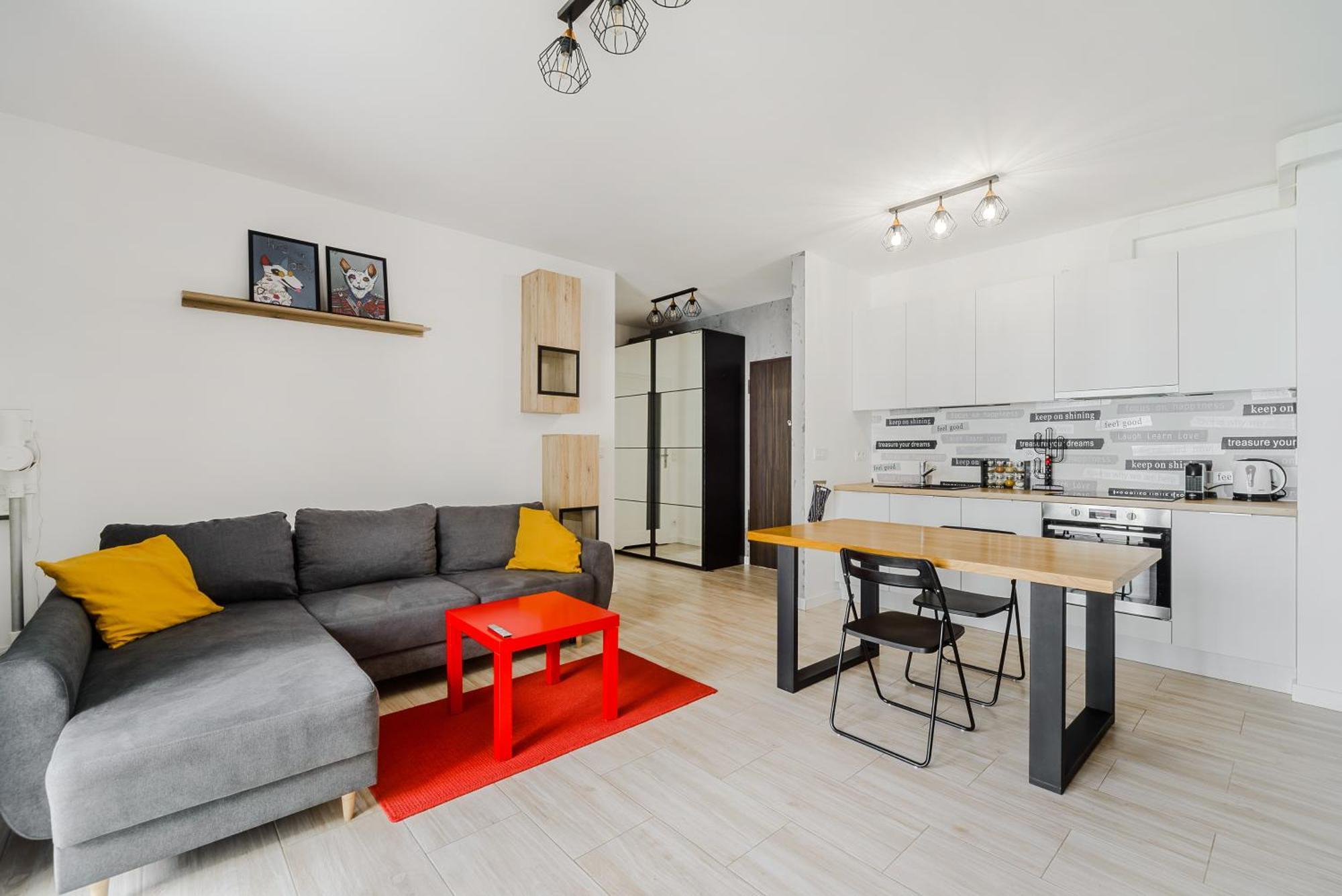 Cozy Family Apartments With Balcony Near Zlote Tarasy Warschau Exterior foto