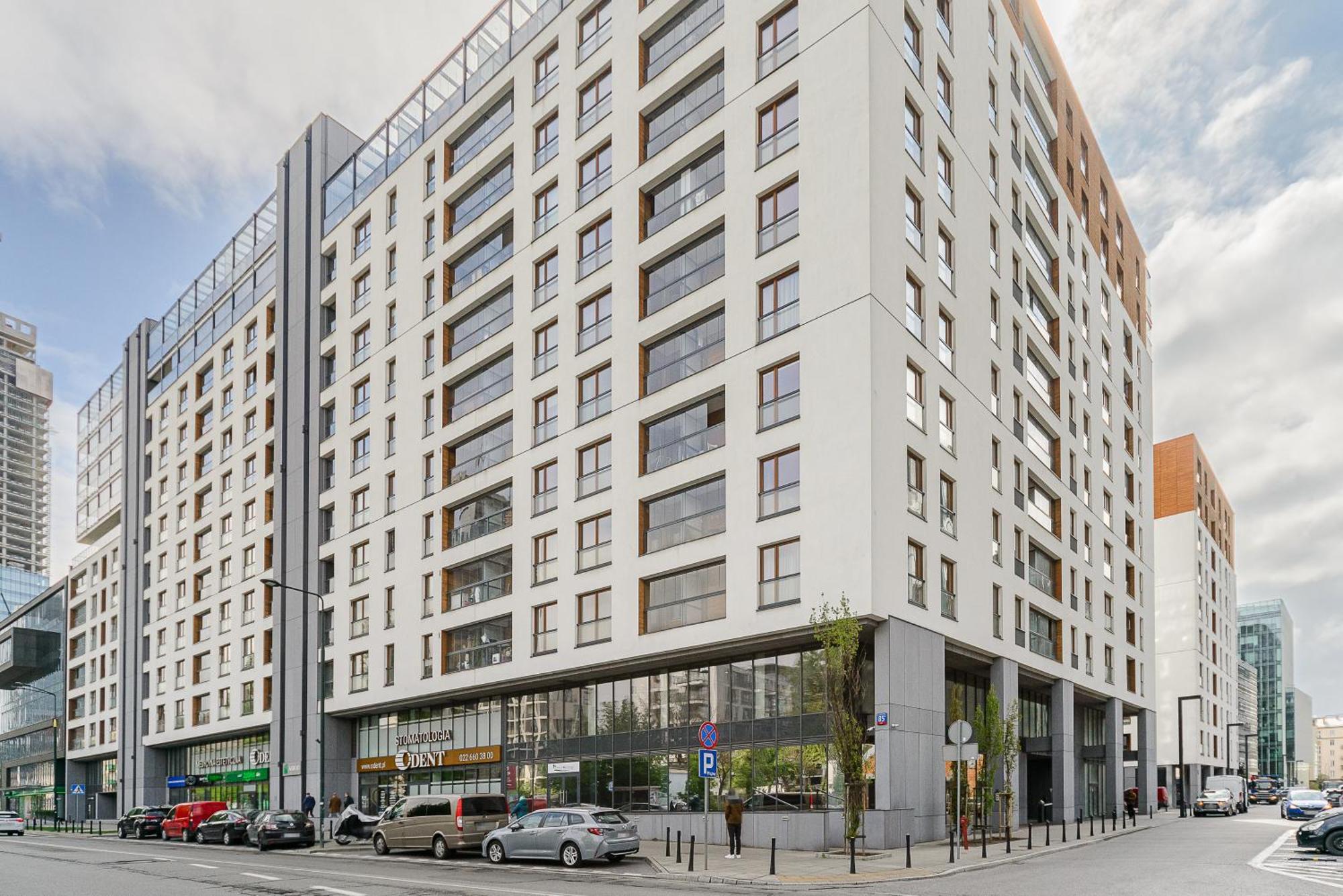 Cozy Family Apartments With Balcony Near Zlote Tarasy Warschau Exterior foto