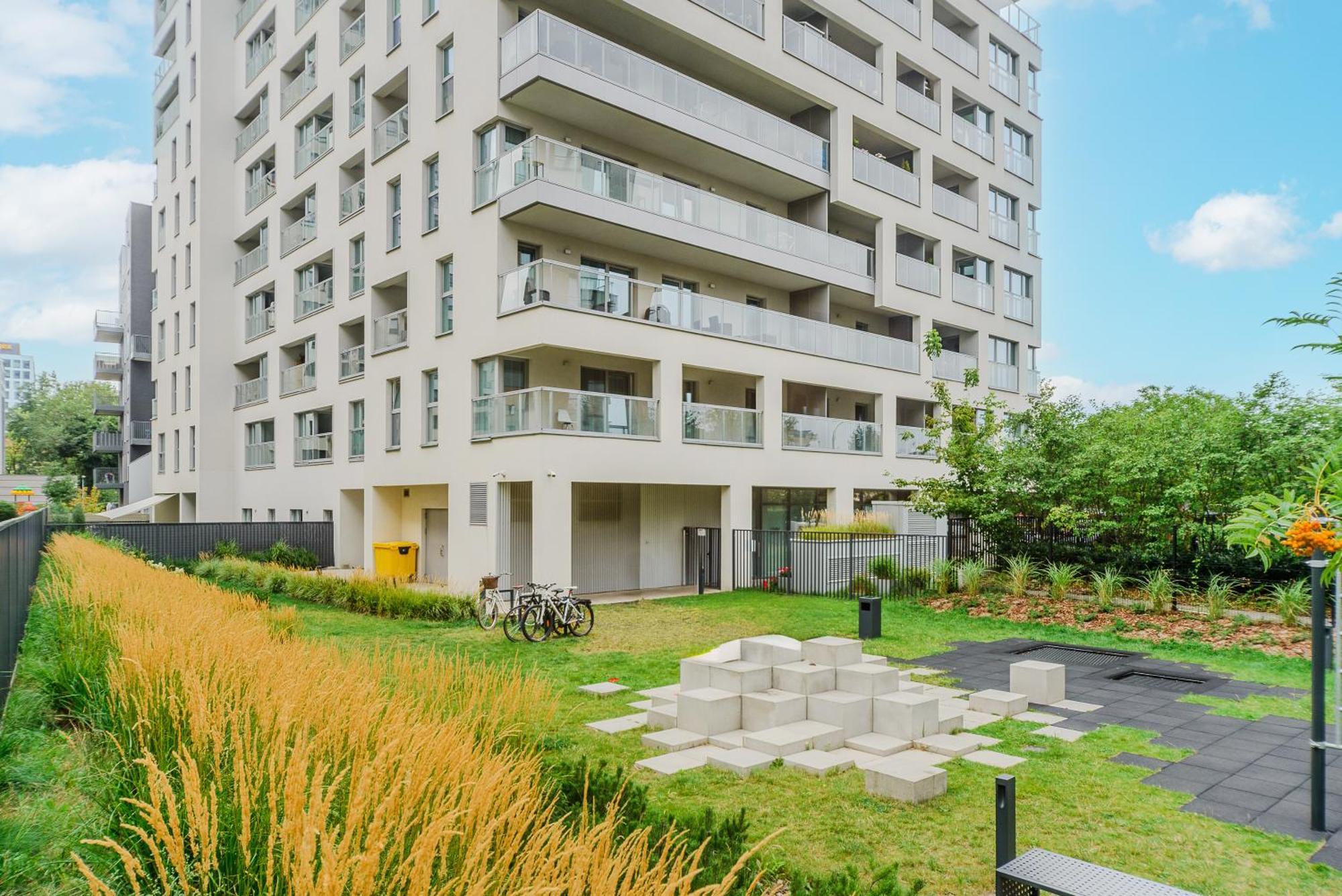 Cozy Family Apartments With Balcony Near Zlote Tarasy Warschau Zimmer foto