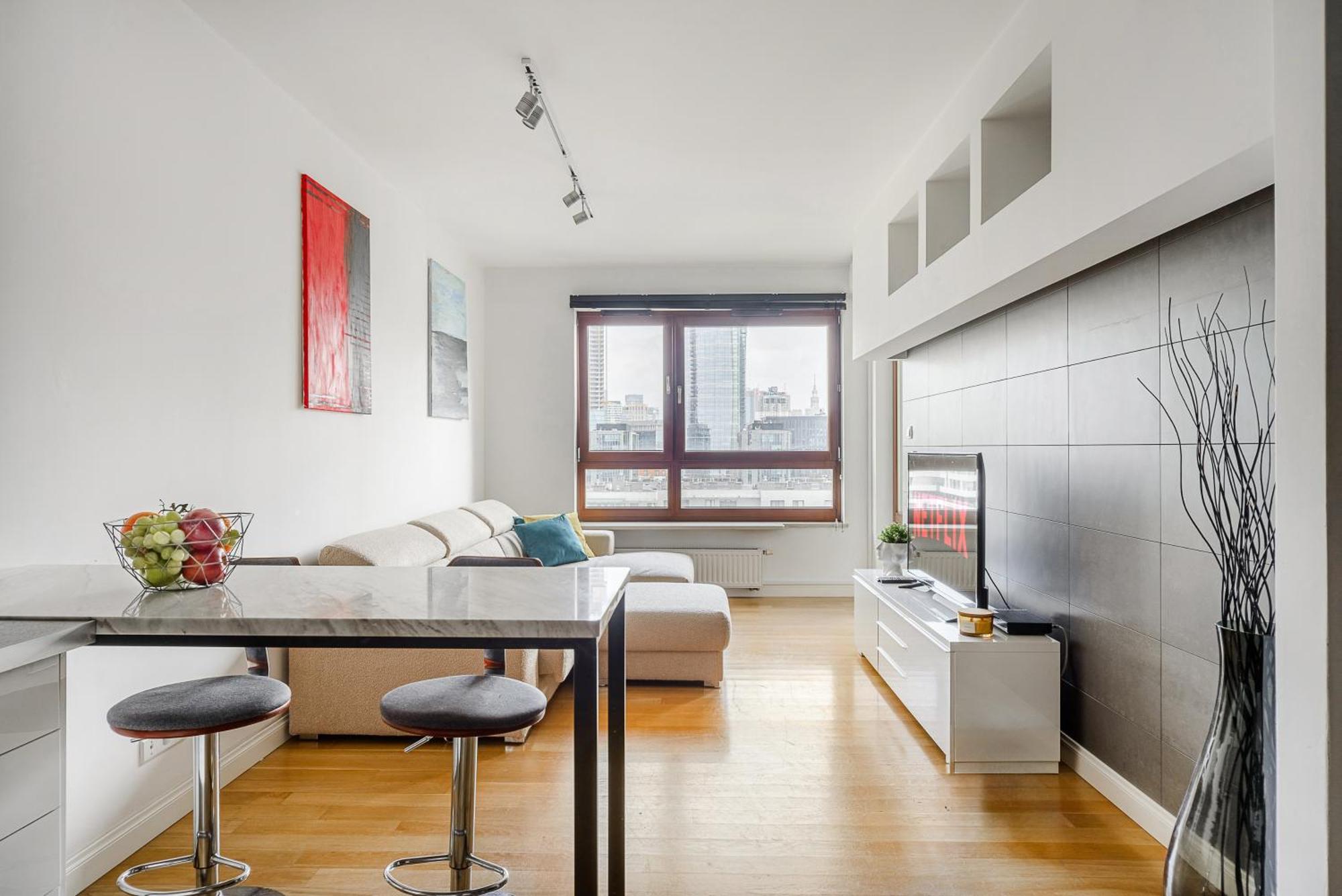 Cozy Family Apartments With Balcony Near Zlote Tarasy Warschau Exterior foto
