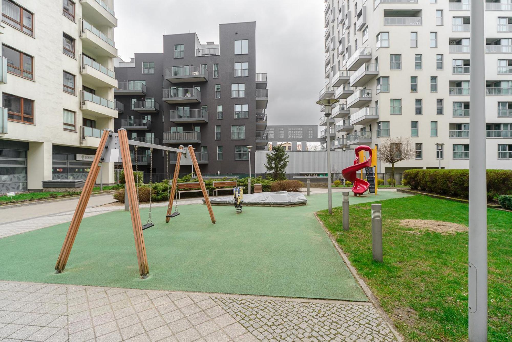 Cozy Family Apartments With Balcony Near Zlote Tarasy Warschau Exterior foto